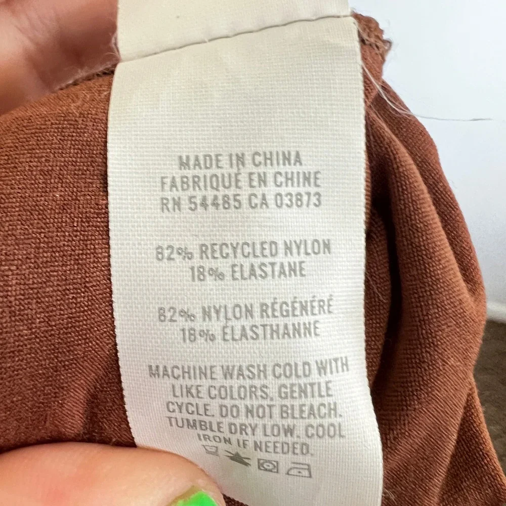 Aerie Smoothez Bodysuit Womens Large Brown Smooth Buttery Soft - Picture 4 of 5